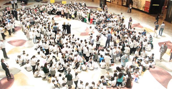 SANKO PARK’TA KİTAP OKUMA ETKİNLİĞİ