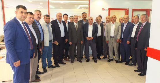 16 MAHALLE MUHTARINDAN ERANTEPLİ’YE HAYIRLI OLSUN ZİYARETİ