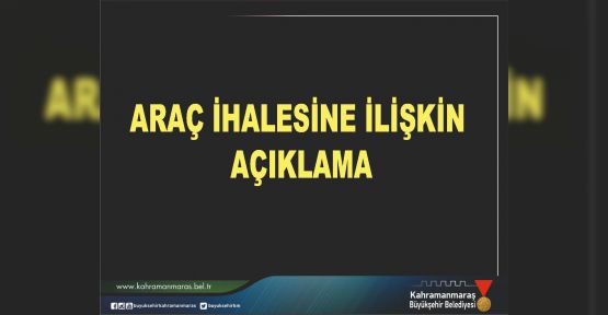 ARAÇ KİRALAMA İLE İLGİLİ KAMUOYUNUN DİKKATİNE