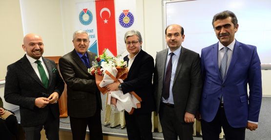 ABDULKADİR KURTUL, BAŞARI HİKAYESİNİ KSÜ’DE ANLATTI