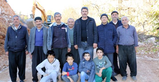 GAFARLI’DA SORUNLU YOL DÜZELTİLİYOR