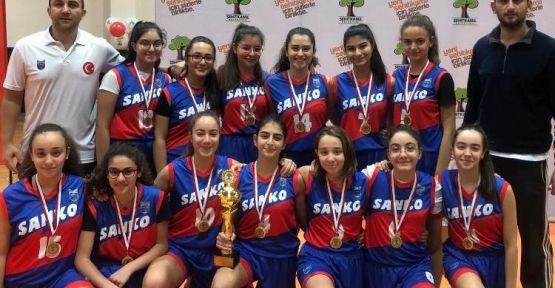 SANKO OKULLARI KURTULUŞ KUPASI BASKETBOL ŞAMPİYONU