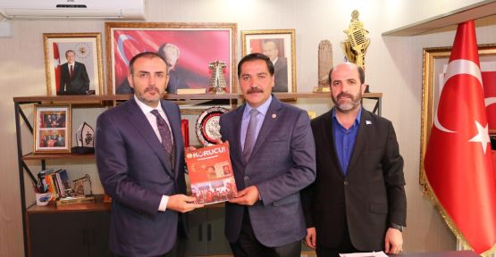 ÜNAL’DAN GÜVENLİK KORUCULAR FEDERASYONUNA ZİYARET