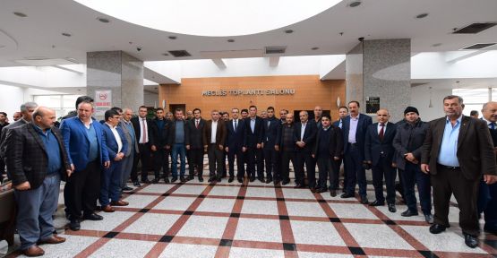 BAŞKAN GÜNGÖR, MUHTARLARLA BULUŞTU