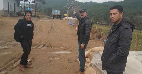 ELMALAR MAHALLESİNİN SU VE YOL ÇİLESİ!