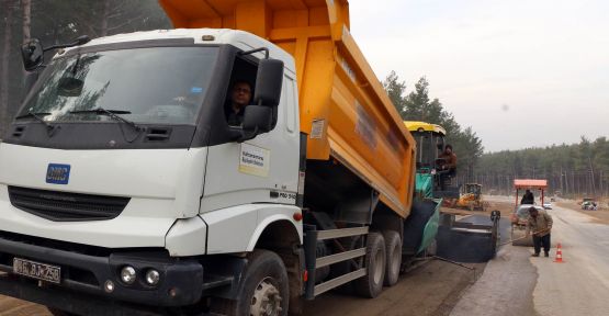 YEDİKUYULAR YOLUNDA ÇALIŞMA