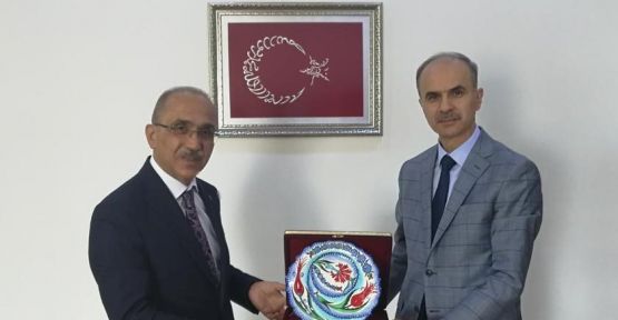 İL EMNİYET MÜDÜRÜ DOĞAN İNCİ’NİN ADLİYE’DE VEDA ZİYARETİ