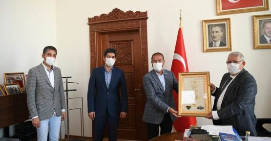 KERVANCIOĞLU’NDAN MAHÇİÇEK’E HAYIRLI OLSUN ZİYARETİ