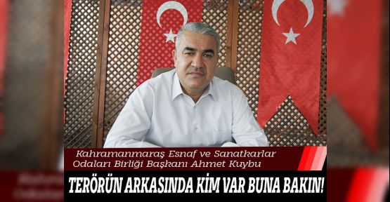 ESNAF BİRLİK BAŞKANI KUYBU’DAN BAYRAM MESAJI