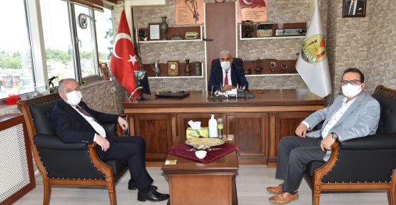 VALİ COŞKUN’DAN ESNAF VE SANATKÂRLAR ODASI’NA ZİYARET