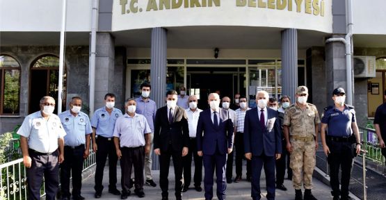 VALİ ÖMER FARUK COŞKUN ANDIRIN’DA