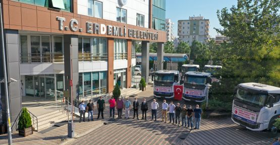 ERDEMLİ BELEDİYESİ ARAÇ FİLOSUNA YERLİ ÜRETİM ARAÇLAR