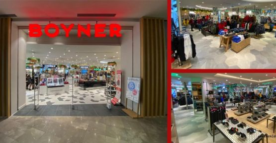 BOYNER SANKO PARK, YENİLENEN TASARIMIYLA HİZMET SUNUYOR