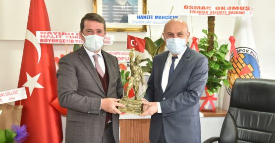 ASKF BAŞKANI KARAOĞLAN’A BİR ZİYARET DE OKUMUŞ’TAN