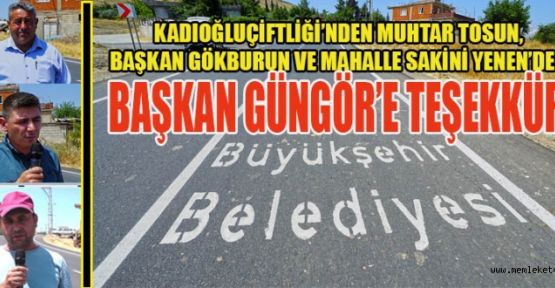 4 KM.LİK KADIOĞLU ÇİFTLİĞİ MAHALLE YOLU YENİLENDİ