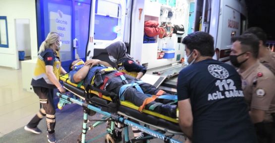 ANNESİNE BIÇAKLA SALDIRAN OĞLU GÖZALTINA ALINDI