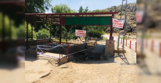 ELBİSTAN’DA KAYNAK SUYUNA İÇİLMEZ RAPORU