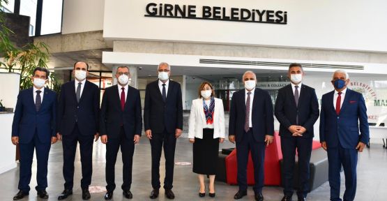 BAŞKAN GÜNGÖR TÜRKİYE HEYETİYLE KIBRIS’TA