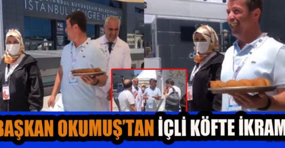 BAŞKAN OKUMUŞ GASTRONOMİ FUARINDA
