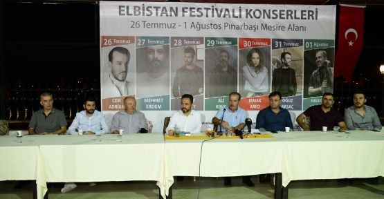 GÜRBÜZ, “ELBİSTAN FESTİVALİ KENT EKONOMİSİNE KATKI SUNACAK”
