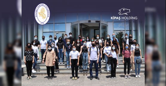 KİPAŞ HOLDİNG İTÜ STAJYERLERİNE EV SAHİPLİĞİ YAPIYOR
