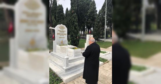 BAŞKAN MAHÇİÇEK VEFATININ YILDÖNÜMÜNDE MEHMET AKİF ERSOY’U ANDI