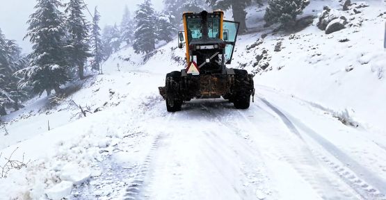 BÜYÜKŞEHİR’İN KIŞ ÇALIŞMALARI BAŞLADI