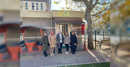 DEVA PARTİLİ KADINLAR 5 ARALIK KADINLAR GÜNÜNDE SEÇİLMİŞ KADIN MUHTARLARI ZİYARET ETTİ