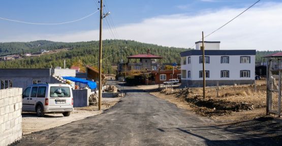 GÜZELYURT MAHALLESİNDE ASFALT ÇALIŞMASI