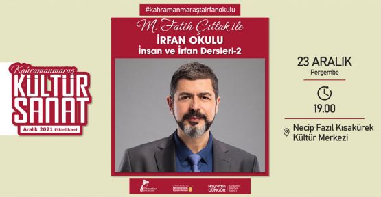 İNSAN VE İRFAN DERSLERİ DEVAM EDİYOR
