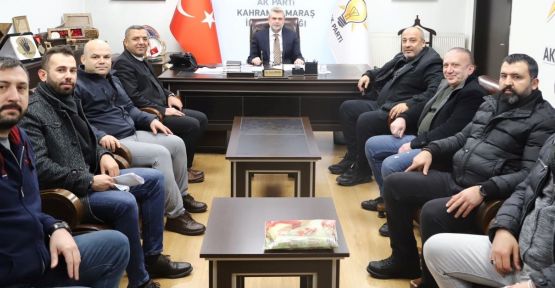 KAHRAMANMARAŞSPOR’DAN AK PARTİ’YE ZİYARET!