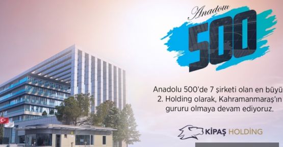 KENTİN GURURU YİNE KİPAŞ HOLDİNG OLDU