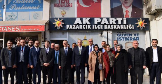 PAZARCIK’A 75 MİLYON TL YATIRIM YAPTIK