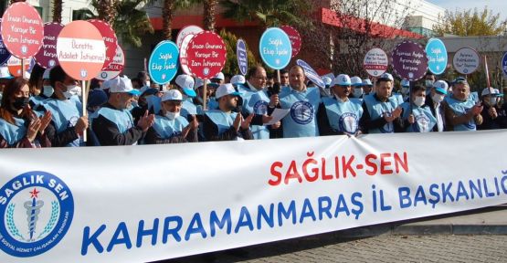 SAĞLIK-SEN'DEN TÜM GÜN İŞ BIRAKMA EYLEMİ