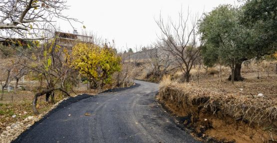 SARIKAYA MAHALLESİNDE ASFALT ÇALIŞMASI