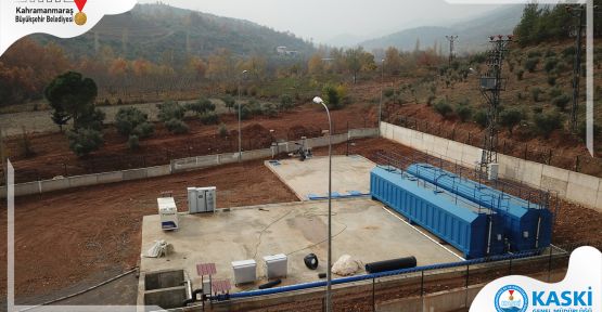 TÜRKOĞLU-YEŞİLYÖRE MAHALLESİNDE PAKET ATIKSU ARITMA TESİSİ ÇALIŞMALARI TAMAMLANDI