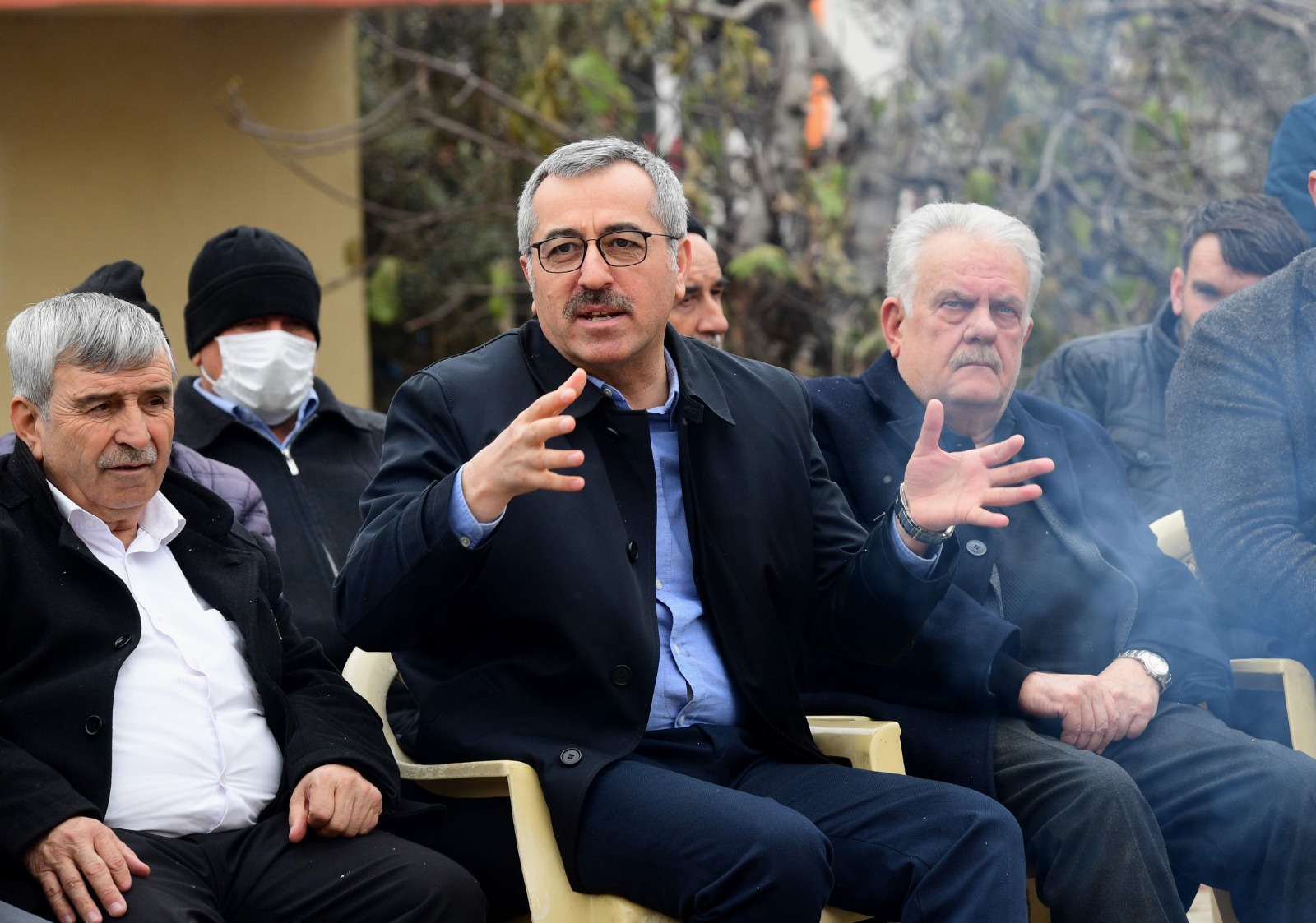 BAŞKAN GÜNGÖR KAVLAKLI’DA MUHTARLARLA BULUŞTU