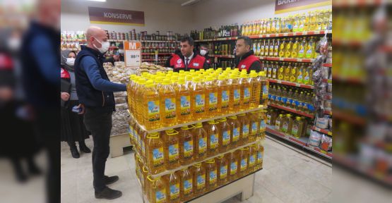 MARKETLERDE SIVI YAĞ DENETİMLERİ
