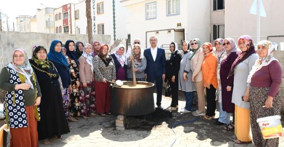 BAŞKAN GÜNGÖR; “AŞURE; BİRLİK, BERABERLİK VE PAYLAŞMANIN SİMGESİDİR”