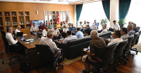 BAŞKAN GÜNGÖR; “HEP BİRLİKTE ŞEHRİMİZ İÇİN ÇALIŞIYORUZ”