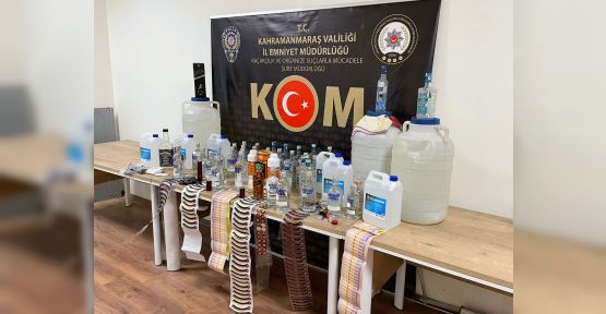 GÜMRÜK KAÇAĞI SAHTE KAÇAK İÇKİ OPERASYONU