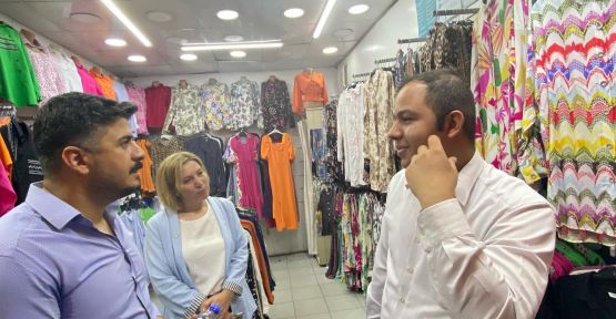 İYİ PARTİ’DEN DOSTA GÜVEN, RAKİBE KORKU SALAN ESNAF GEZİSİ