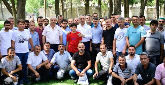 ŞEHRİMİZ İÇİN VAR GÜCÜMÜZLE ÇALIŞIYORUZ