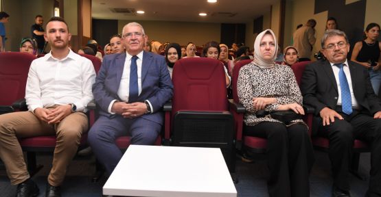 BAŞKAN MAHÇİÇEK, YAZ KURSLARI KAPANIŞ TÖRENİNDE