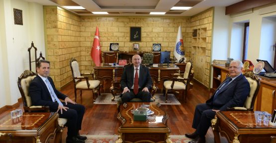 BAŞKAN MAHÇİÇEK’TEN REKTÖR YASIM’A ZİYARET