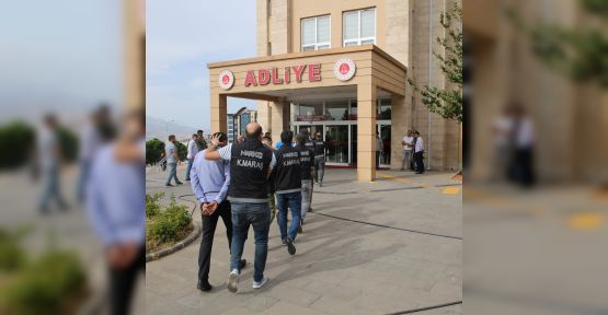 Uyuşturucu ticareti şüphelisi 6 kişi tutuklandı