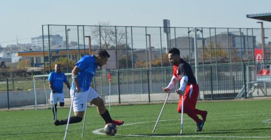 AMPUTE TAKIMIMIZ, DEPLASMANDA GOL OLDU YAĞDI