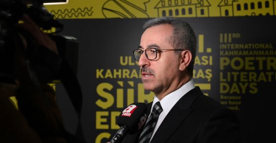 BAŞKAN GÜNGÖR, CANLI YAYINDA ŞİİR VE EDEBİYAT GÜNLERİ’Nİ ANLATTI