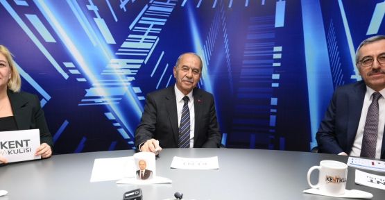 BAŞKAN GÜNGÖR; KENT KULİSİ CANLI YAYININDA HİZMETLERİNİ ANLATTI