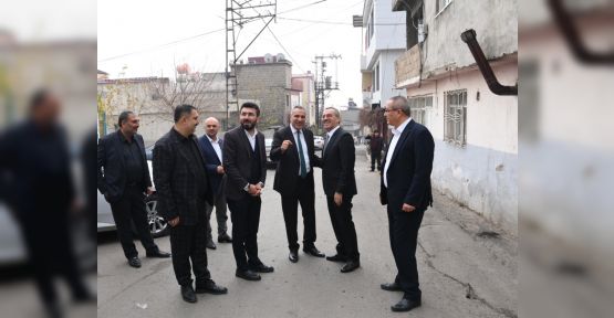 BAŞKAN GÜNGÖR’DEN MUHTARLARA ZİYARET